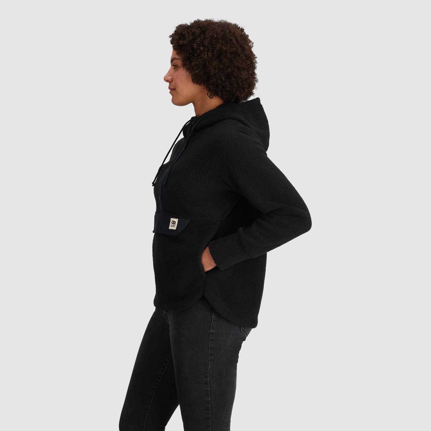 Sherpa Fleece Hoodie