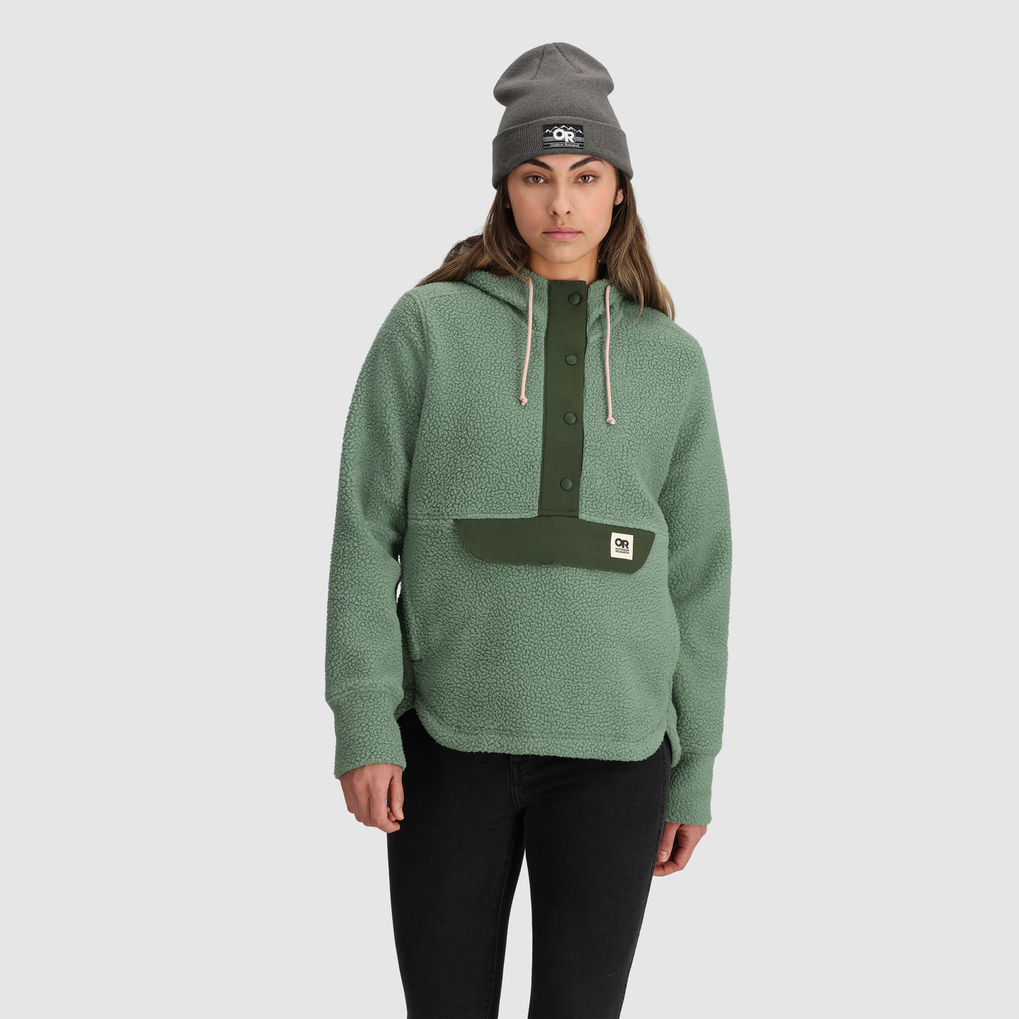 Sherpa Fleece Hoodie