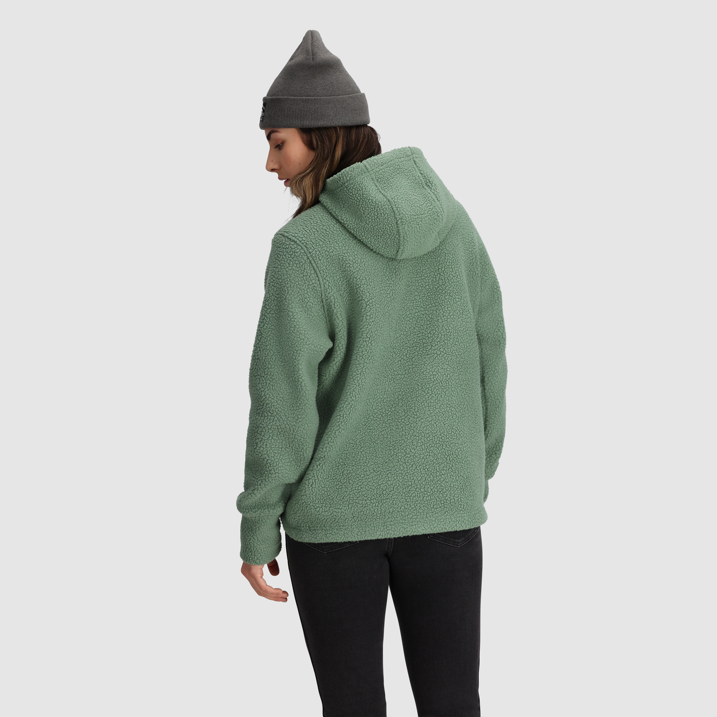 Sherpa Fleece Hoodie