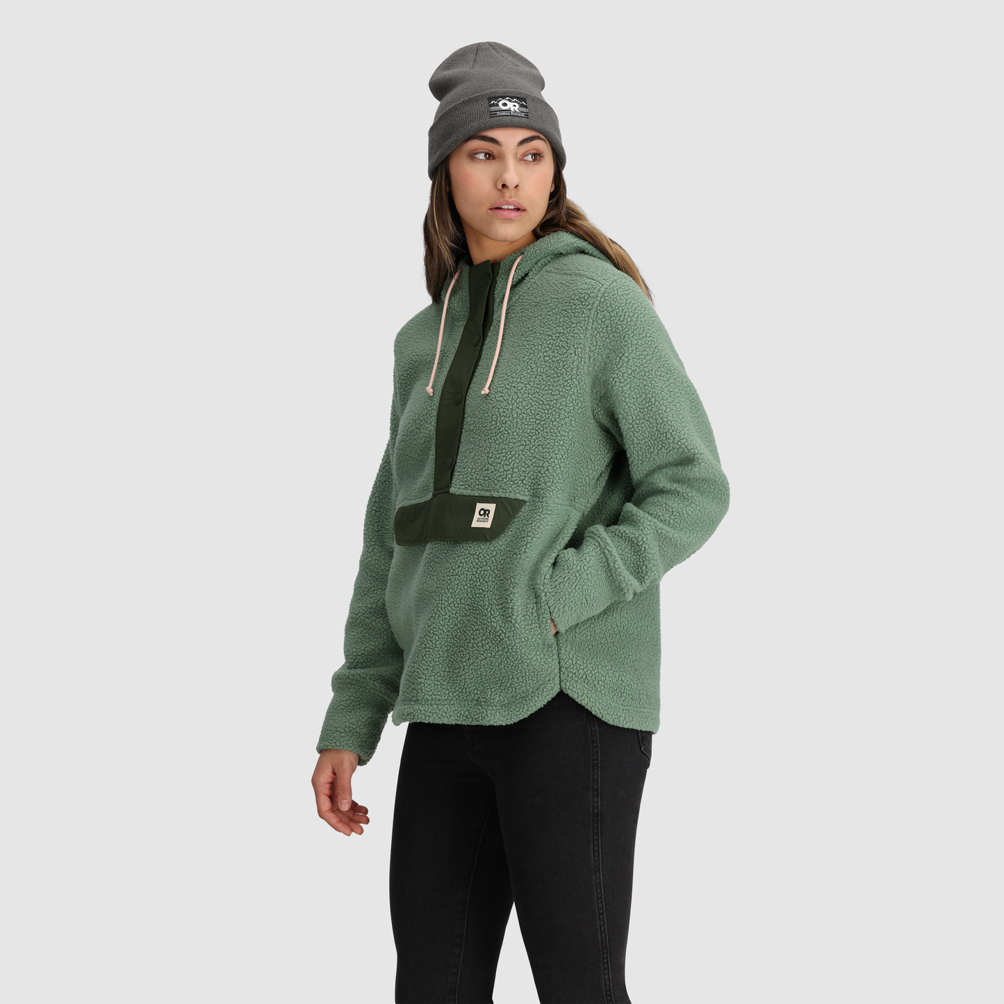 Sherpa Fleece Hoodie
