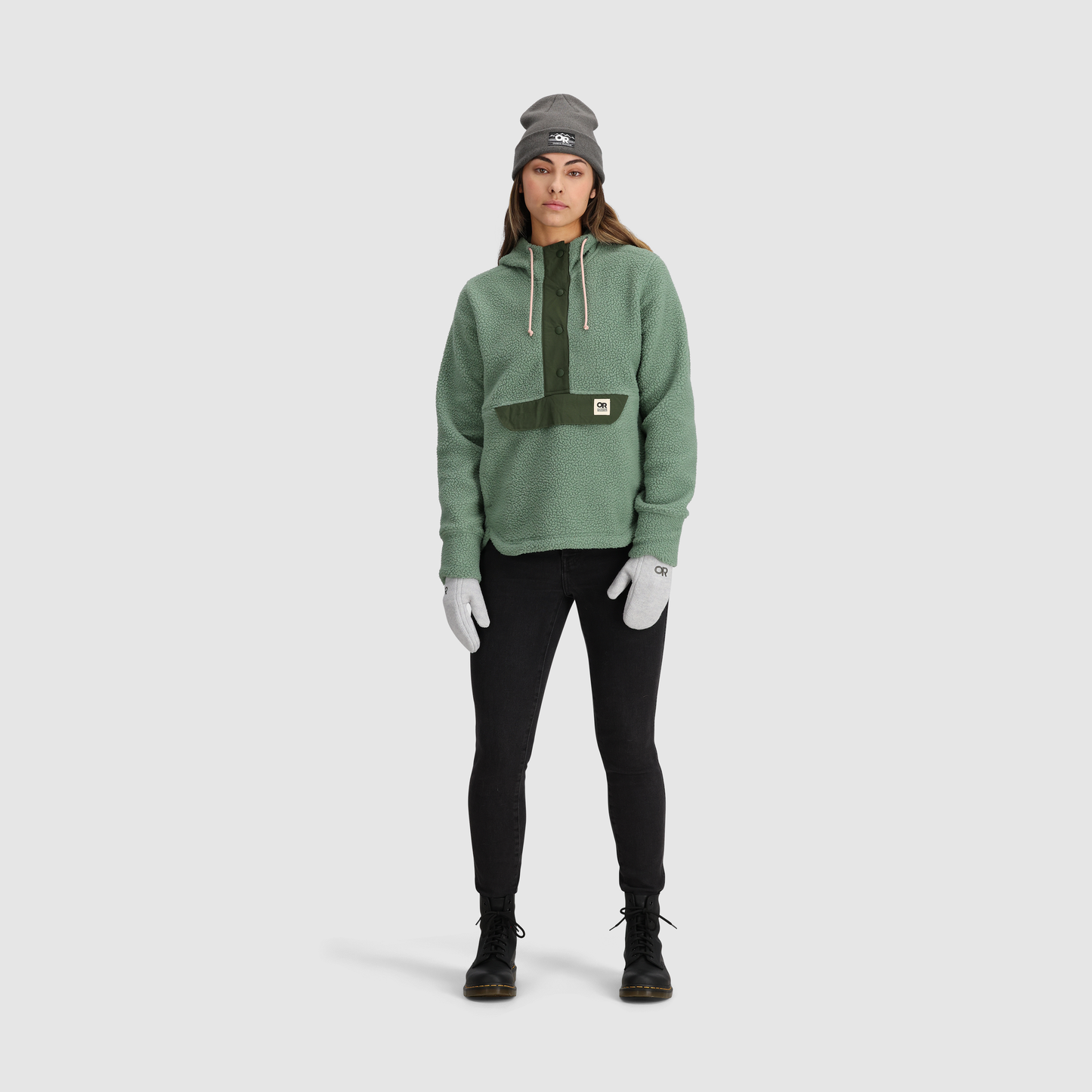 Sherpa Fleece Hoodie