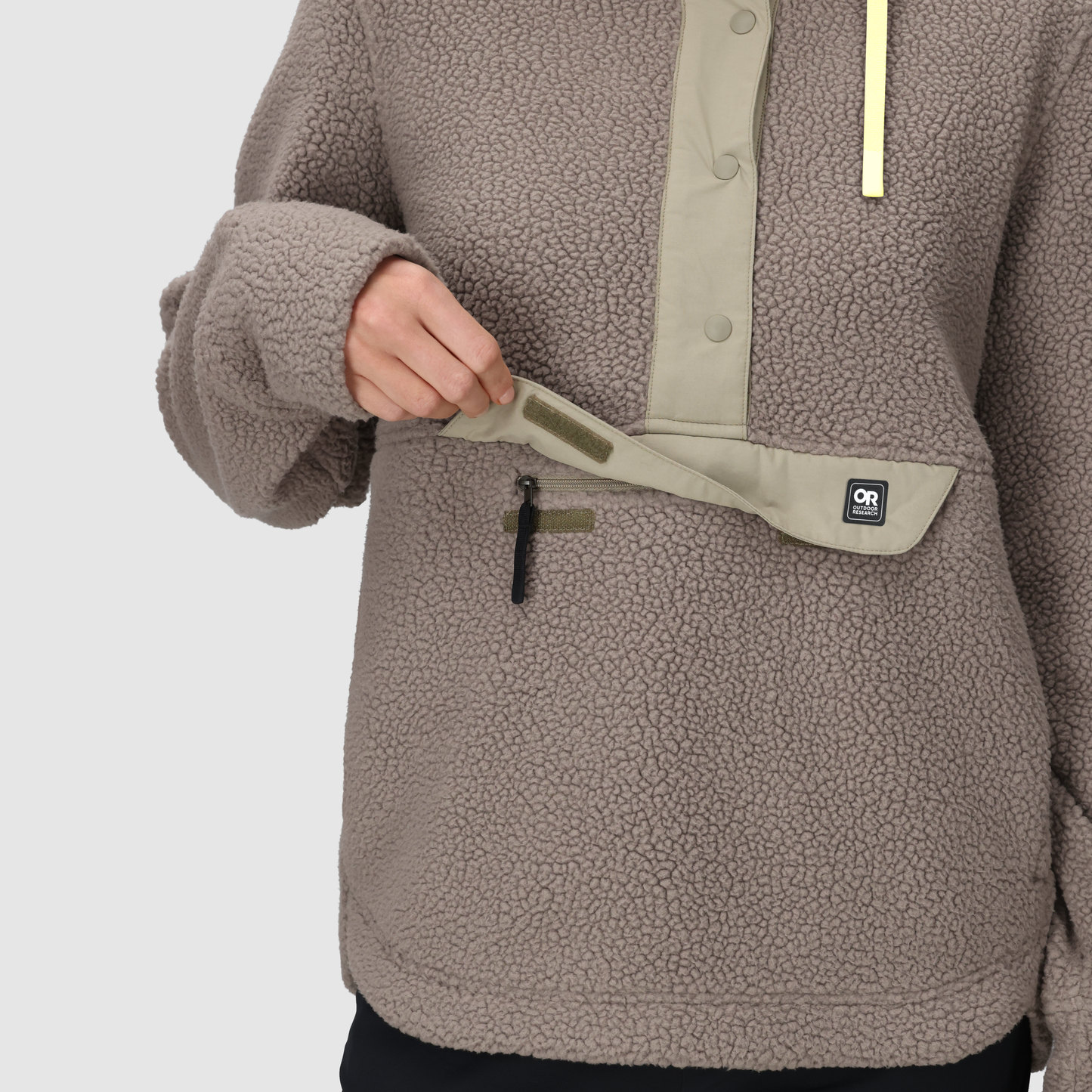 Sherpa Fleece Hoodie