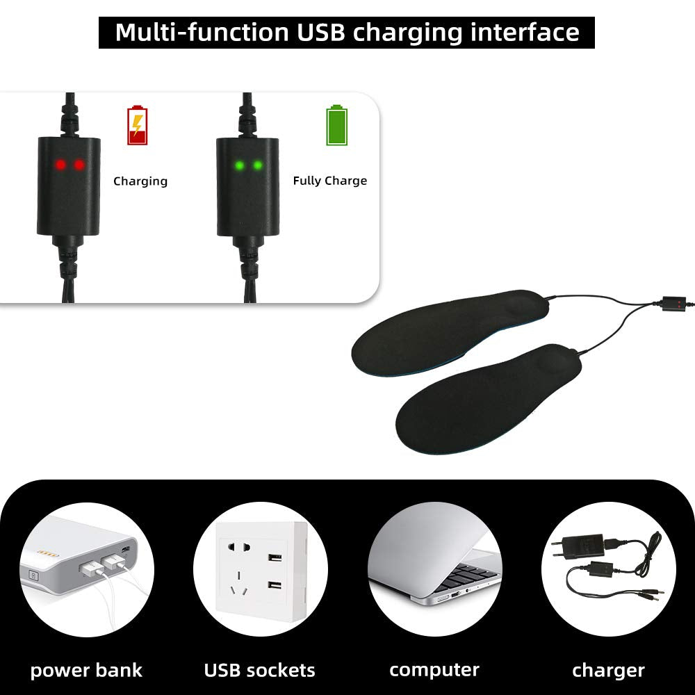 Rechargeable Heated Insoles