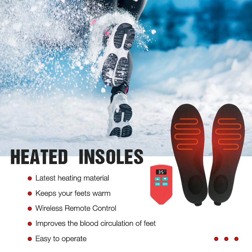 Rechargeable Heated Insoles