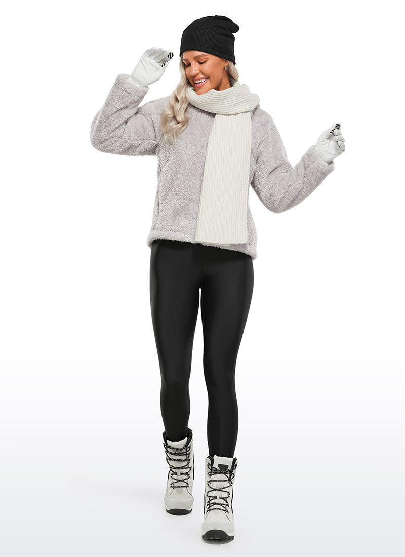 Fleece-Lined Bootcut/Flare Leggings