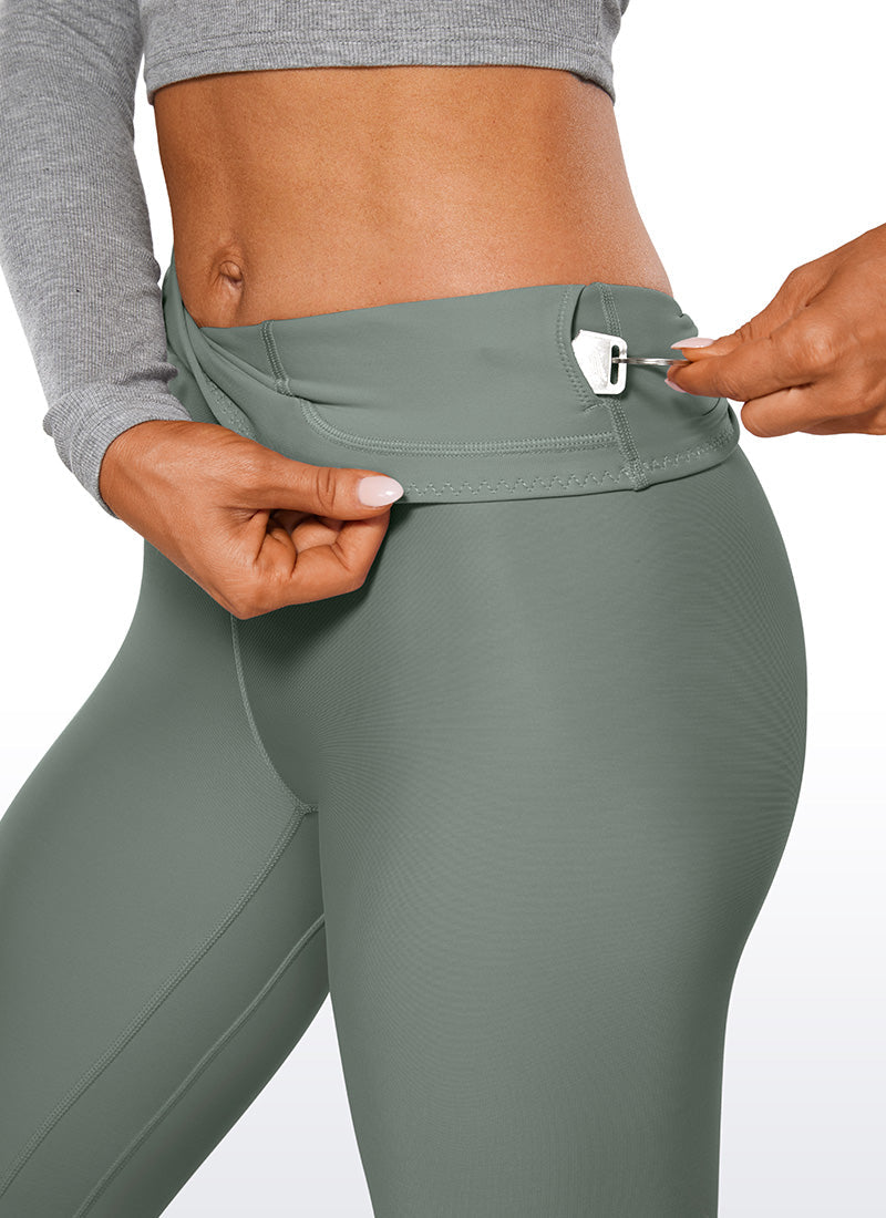 Fleece-Lined Bootcut/Flare Leggings