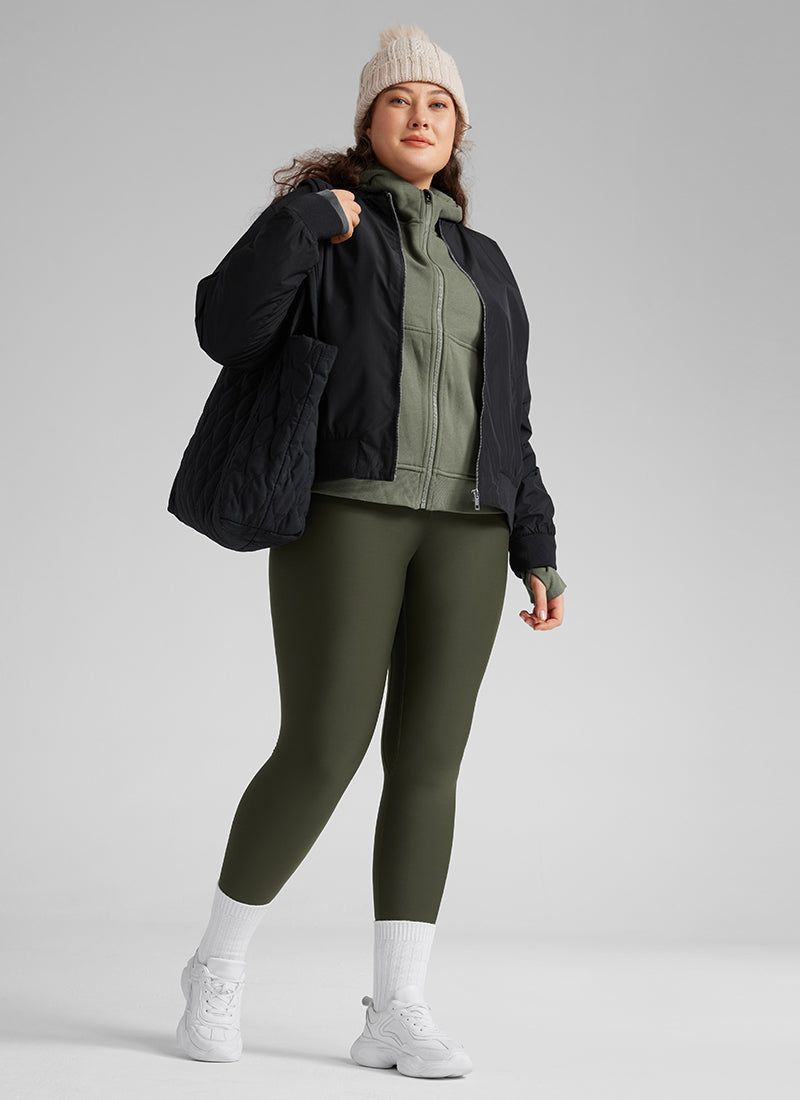 Fleece-Lined Bootcut/Flare Leggings