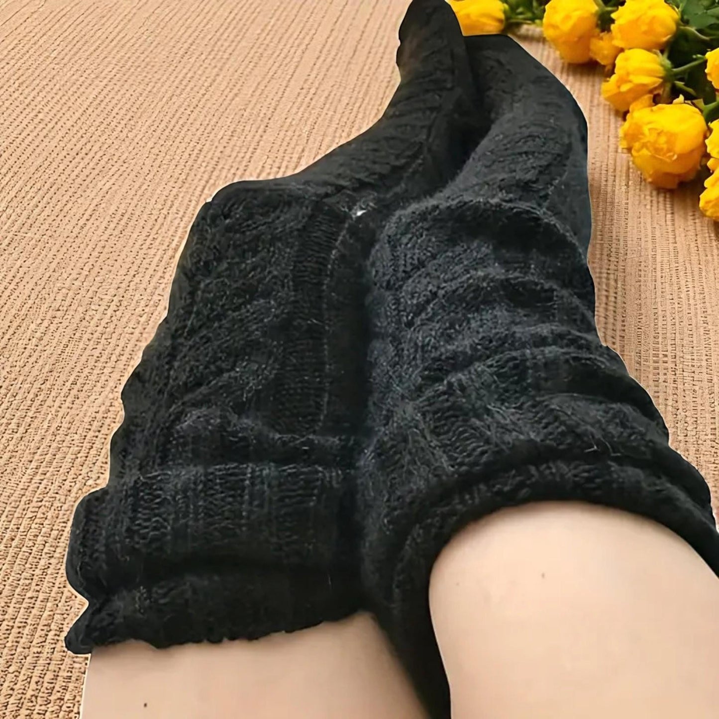Long/Over-the-Knee Knitted Socks & Leg Warmers