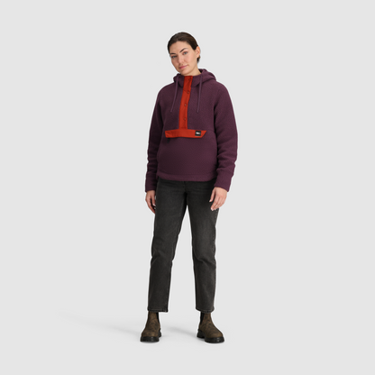 Sherpa Fleece Hoodie
