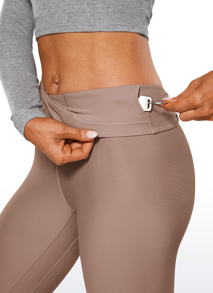 Fleece-Lined Bootcut/Flare Leggings