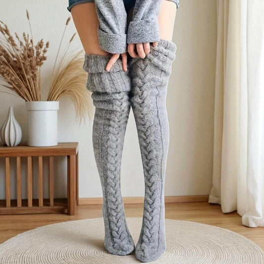 Long/Over-the-Knee Knitted Socks & Leg Warmers
