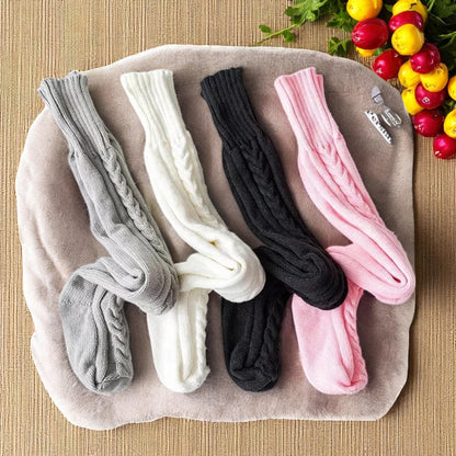 Long/Over-the-Knee Knitted Socks & Leg Warmers